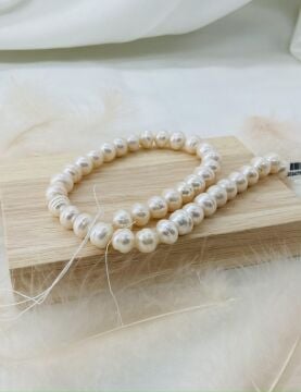 Barok İNCİ 11-12 MM DOĞAL TAŞ DİZİ