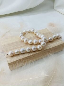 Barok İNCİ 12-13 MM DOĞAL TAŞ DİZİ