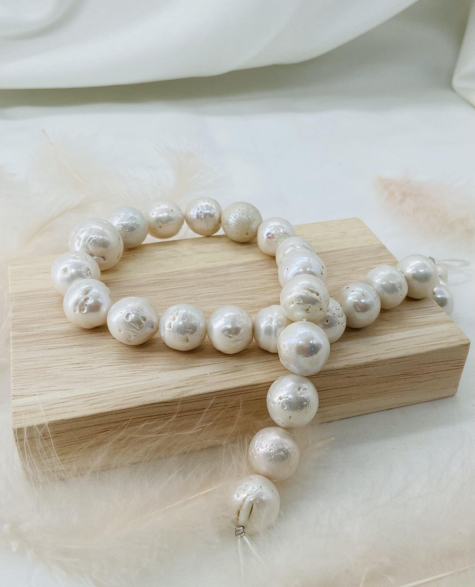 Barok İNCİ DOĞAL TAŞ DİZİ