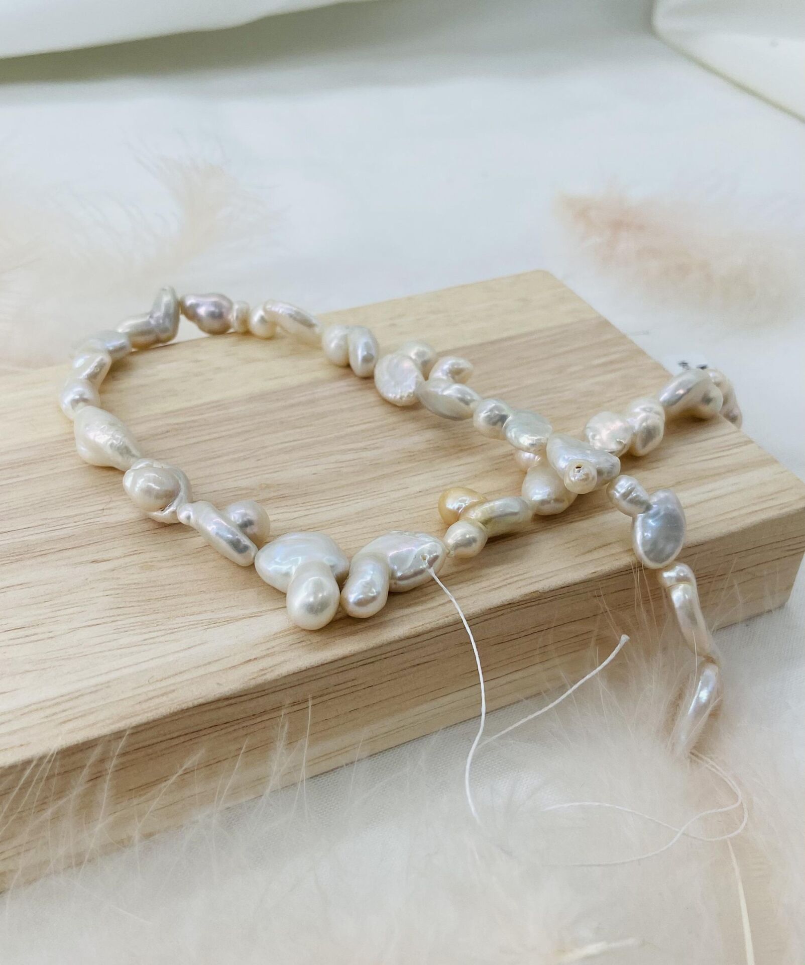 Barok İNCİ DOĞAL TAŞ DİZİ