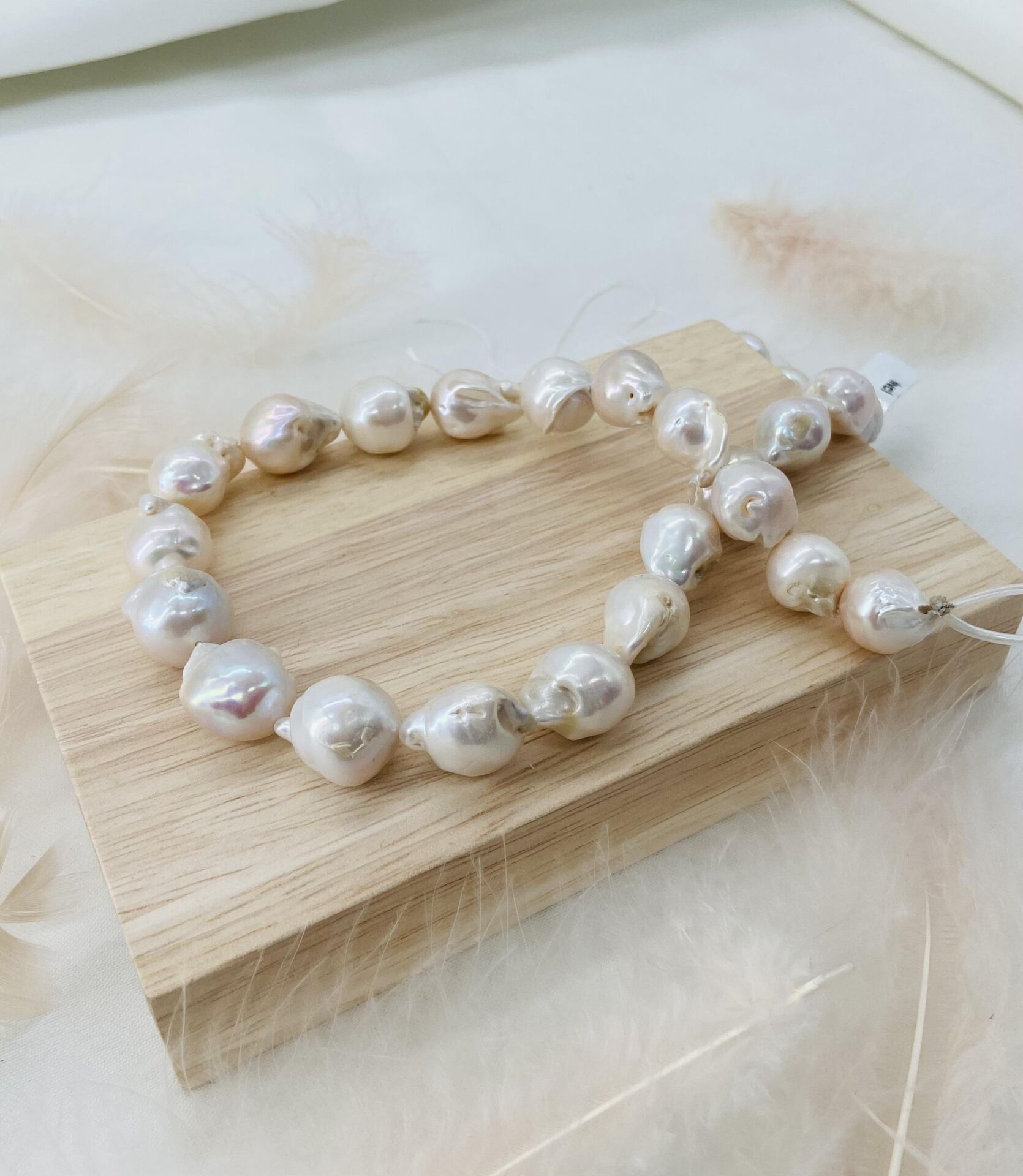 Barok İNCİ DOĞAL TAŞ DİZİ