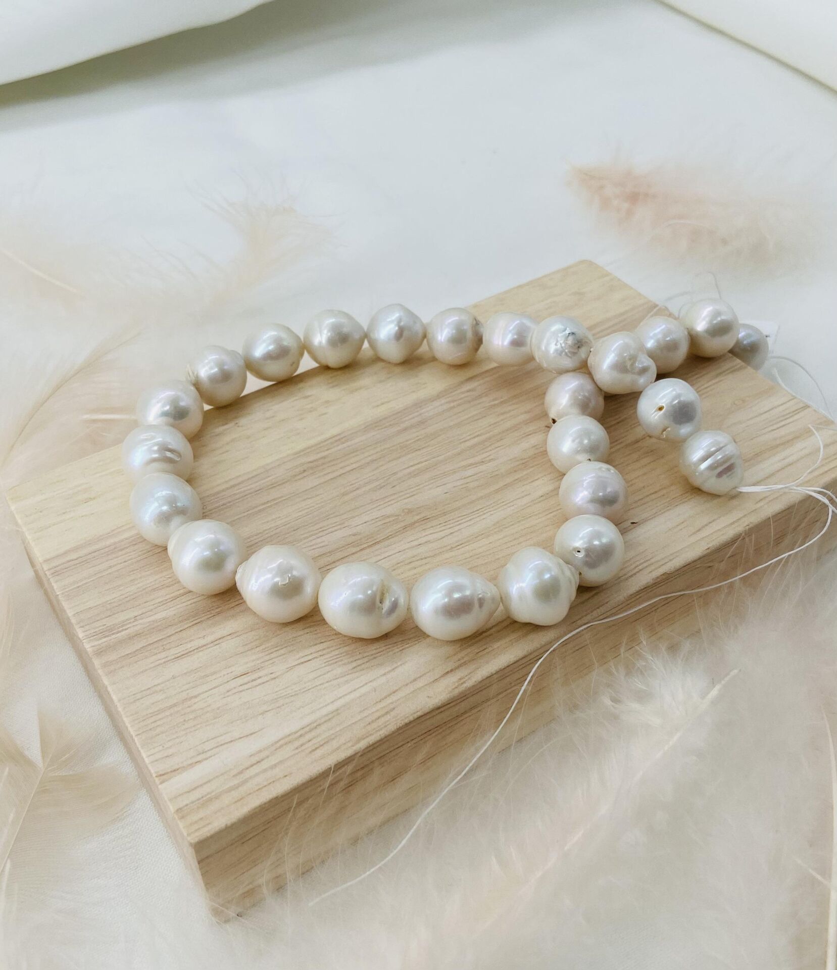 Barok İNCİ DOĞAL TAŞ DİZİ