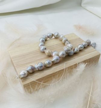Barok İNCİ DOĞAL TAŞ DİZİ
